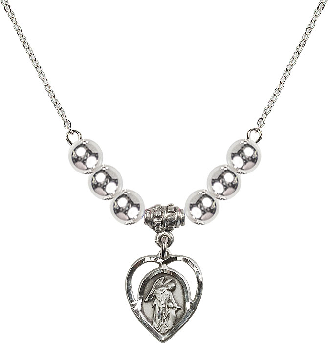 N32 Birthstone Necklace Guardian Angel